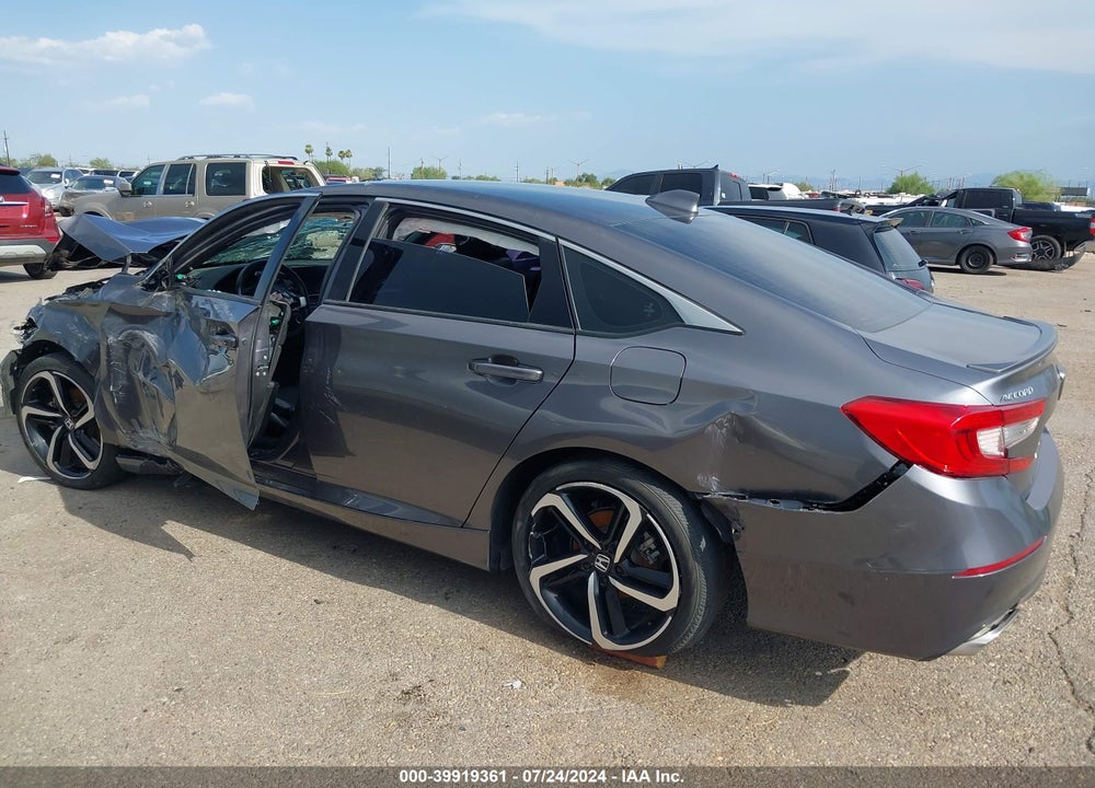 2018 HONDA ACCORD SPORT VIN: 1HGCV1F30JA036323