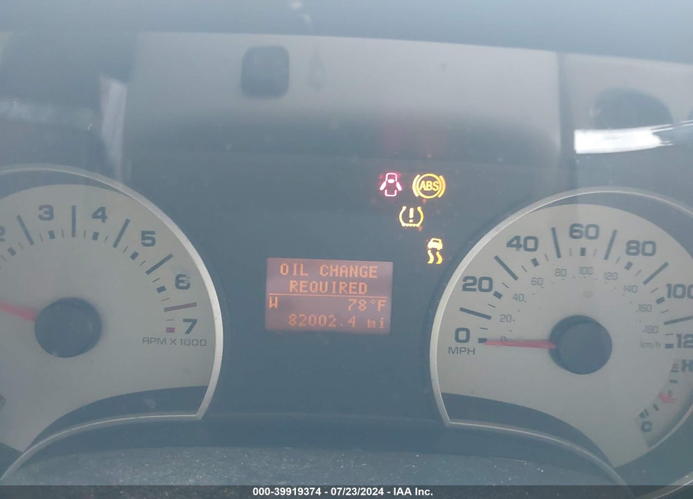 2007 FORD EXPLORER EDDIE BAUER VIN: 1FMEU74E57UA48472