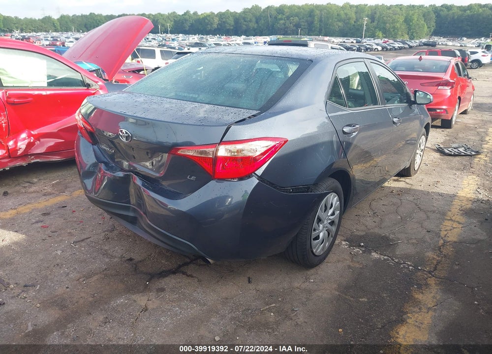 2017 TOYOTA COROLLA LE VIN: 2T1BURHE2HC780232