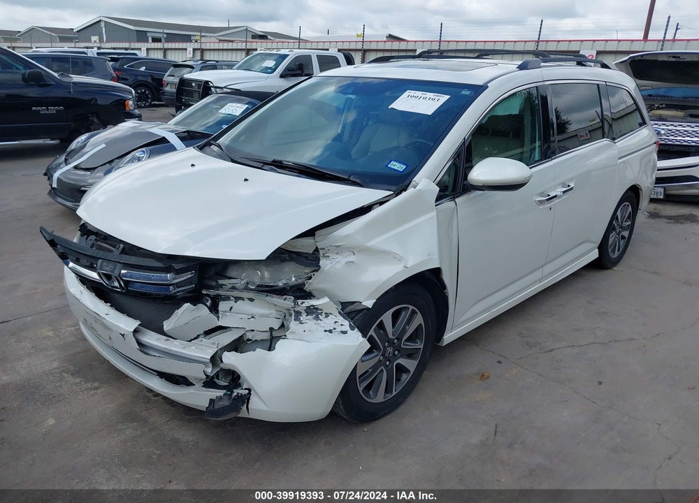 2015 HONDA ODYSSEY TOURING/TOURING ELITE VIN: 5FNRL5H95FB083787