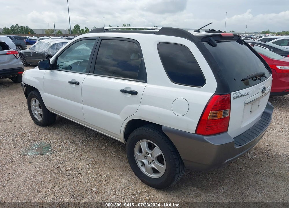 2007 KIA SPORTAGE LX VIN: KNDJF724977434544