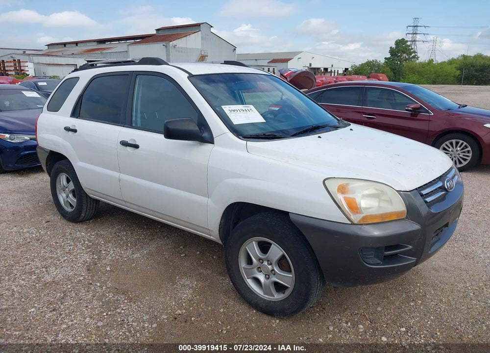 2007 KIA SPORTAGE LX VIN: KNDJF724977434544
