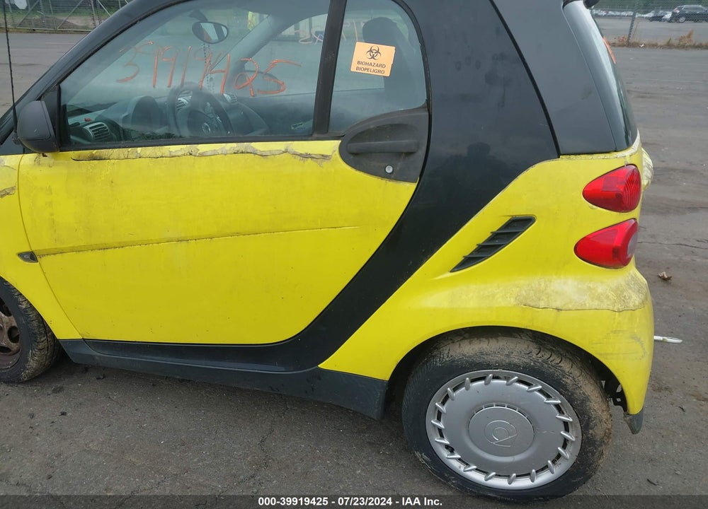 2008 SMART FORTWO PASSION/PURE VIN: WMEEJ31X58K202060