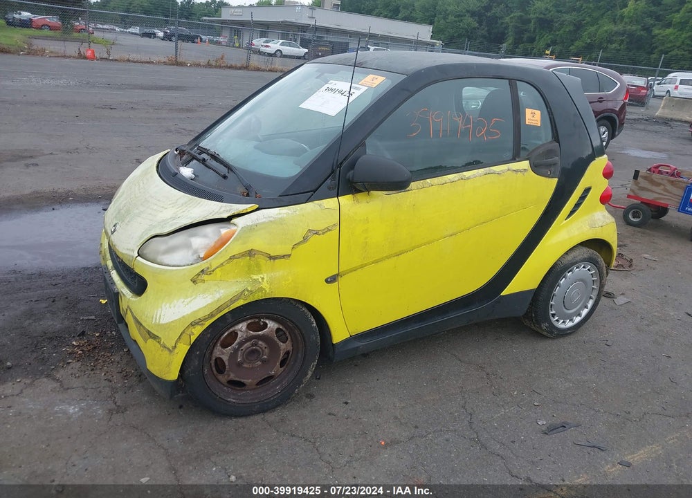 2008 SMART FORTWO PASSION/PURE VIN: WMEEJ31X58K202060
