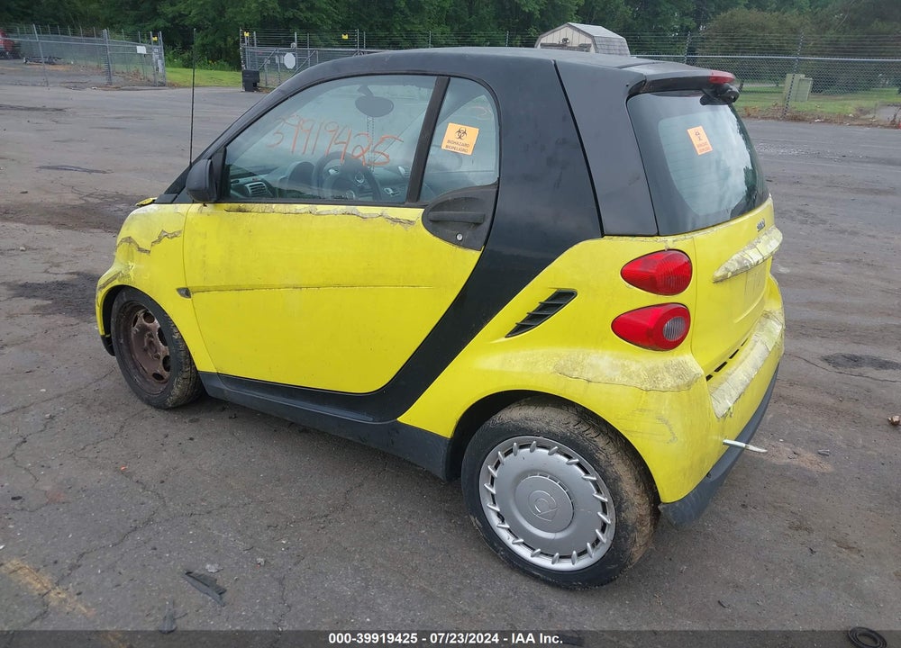 2008 SMART FORTWO PASSION/PURE VIN: WMEEJ31X58K202060