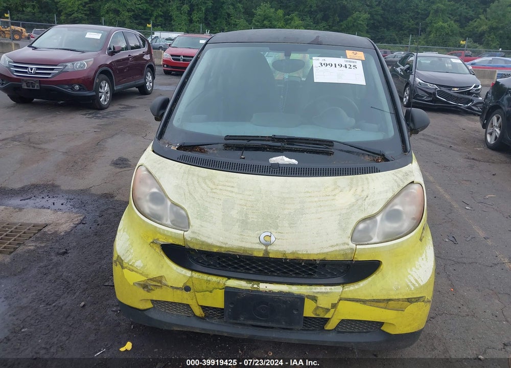 2008 SMART FORTWO PASSION/PURE VIN: WMEEJ31X58K202060