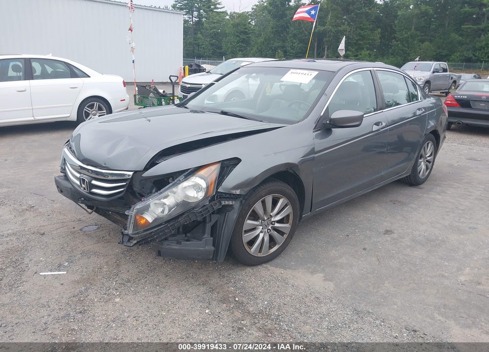 2012 HONDA ACCORD 2.4 EX-L VIN: 1HGCP2F83CA110509