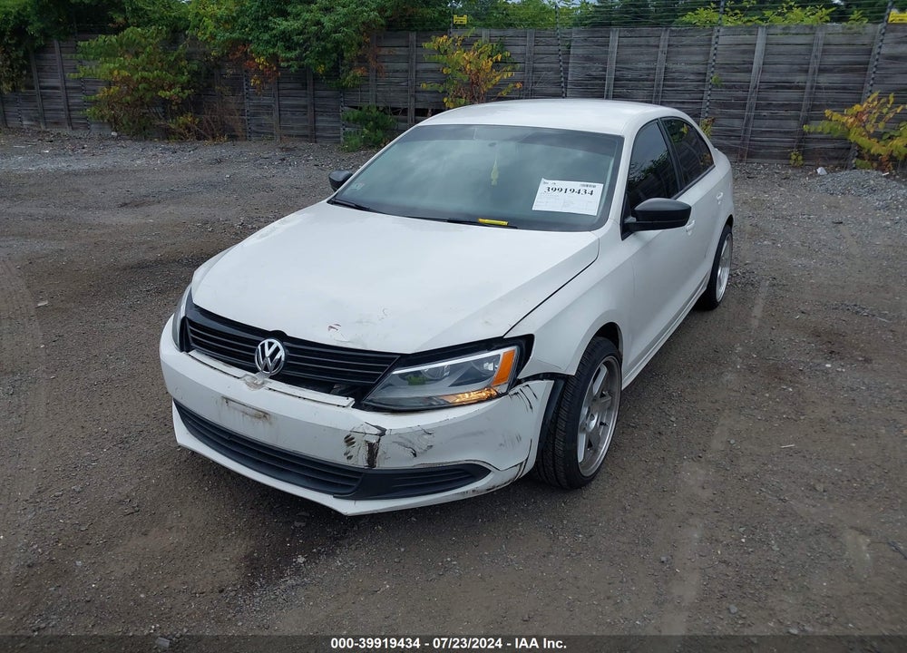2012 VOLKSWAGEN JETTA 2.0L S VIN: 3VW1K7AJ7CM364753