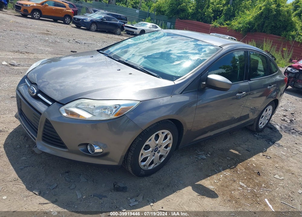 2012 FORD FOCUS SE VIN: 1FAHP3F27CL128754