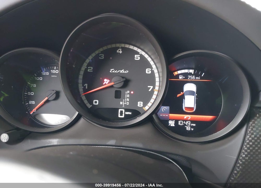 2015 PORSCHE MACAN TURBO VIN: WP1AF2A51FLB90292