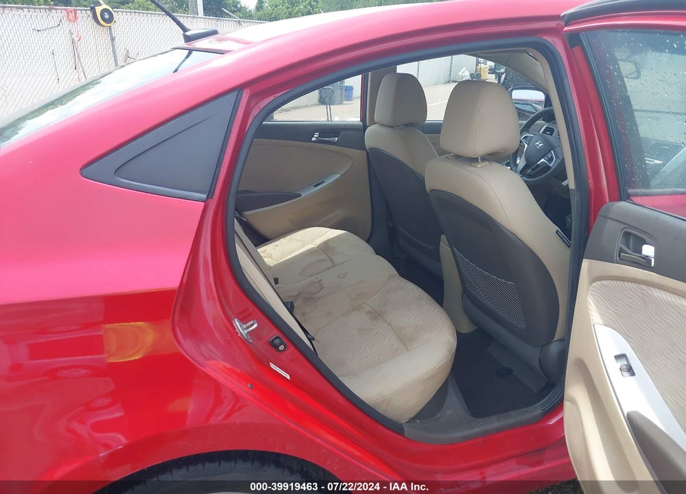 2012 HYUNDAI ACCENT GLS VIN: KMHCU4AE7CU056254