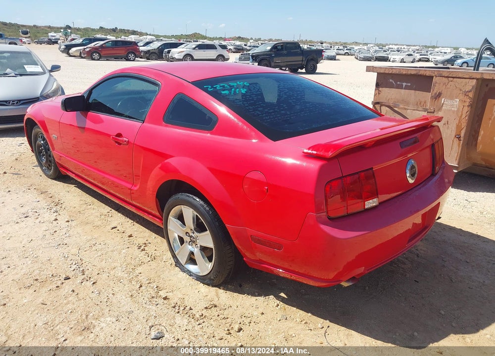 2006 FORD MUSTANG GT VIN: 1ZVFT82H865223740