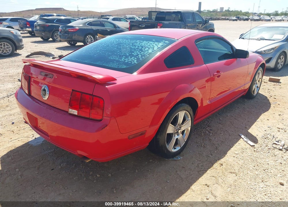 2006 FORD MUSTANG GT VIN: 1ZVFT82H865223740