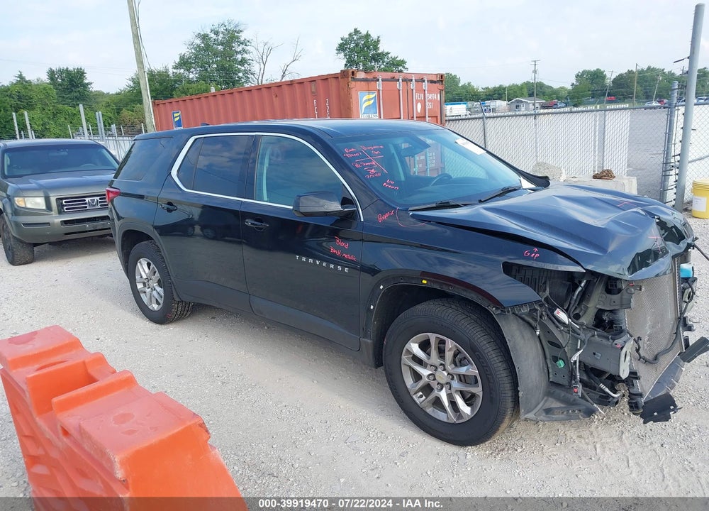 2020 CHEVROLET TRAVERSE FWD LS VIN: 1GNERFKW7LJ231967