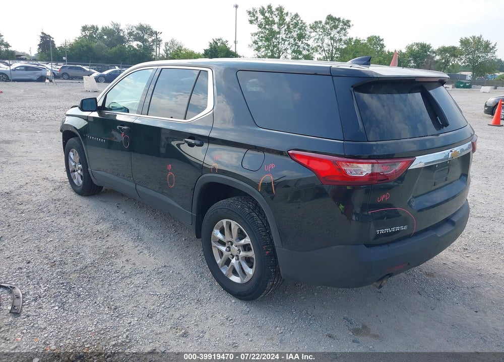 2020 CHEVROLET TRAVERSE FWD LS VIN: 1GNERFKW7LJ231967