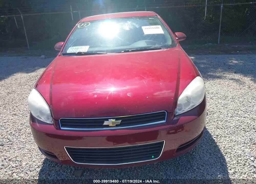 2008 CHEVROLET IMPALA LT VIN: 2G1WV58K981363758