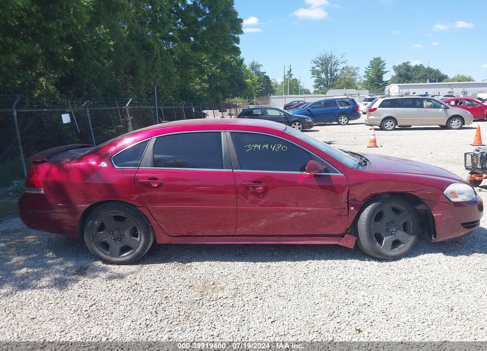 2008 CHEVROLET IMPALA LT VIN: 2G1WV58K981363758