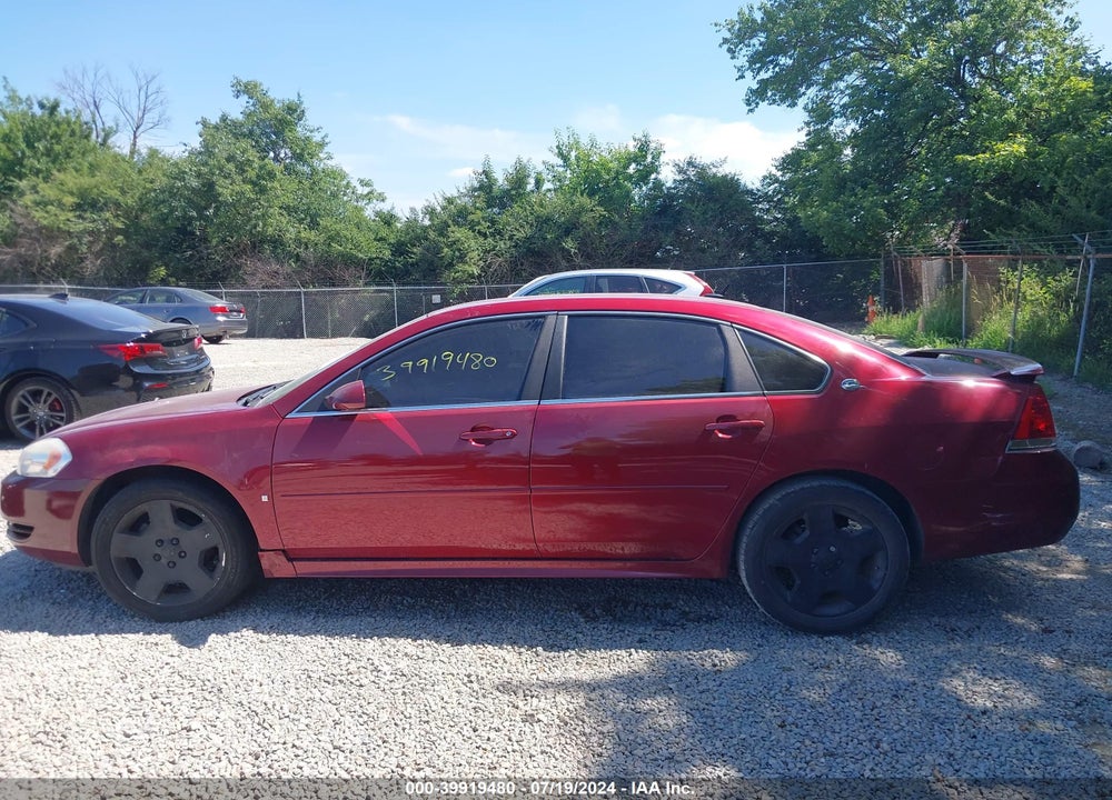 2008 CHEVROLET IMPALA LT VIN: 2G1WV58K981363758