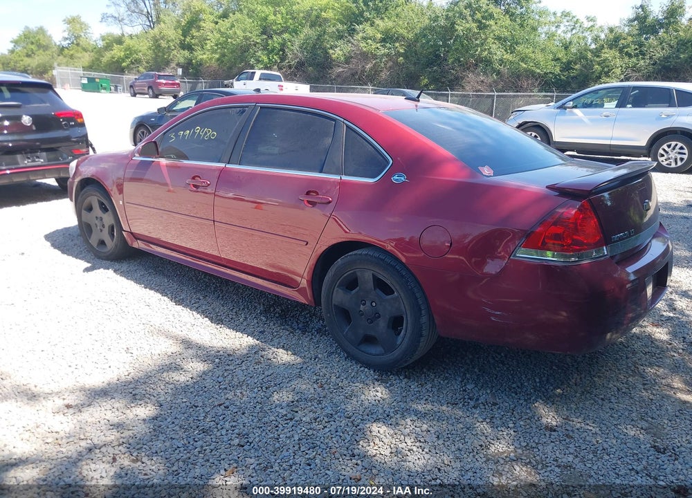2008 CHEVROLET IMPALA LT VIN: 2G1WV58K981363758
