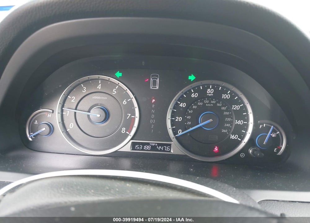 2013 HONDA CROSSTOUR EX VIN: 5J6TF3H34DL004126