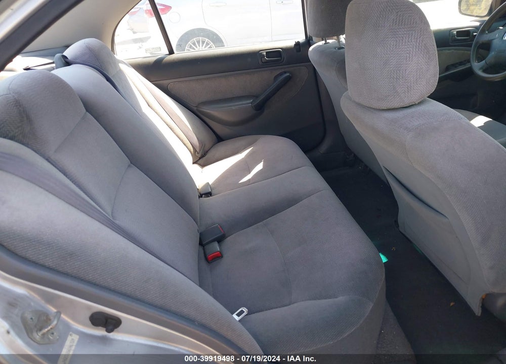 2001 HONDA CIVIC LX VIN: 2HGES15561H617539