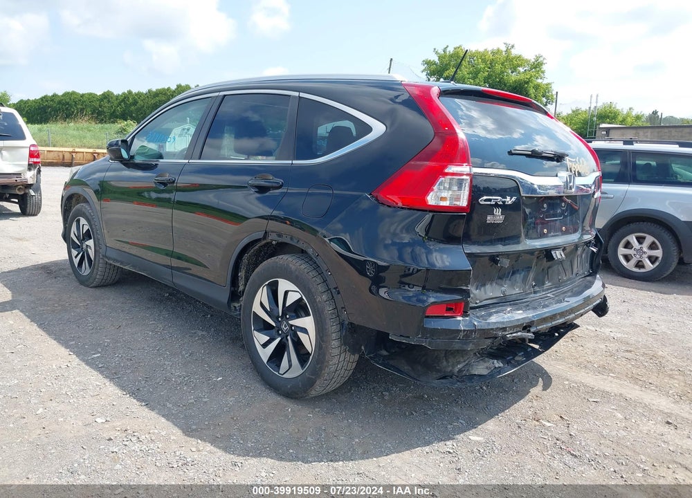 2016 HONDA CR-V TOURING VIN: 5J6RM4H93GL120223