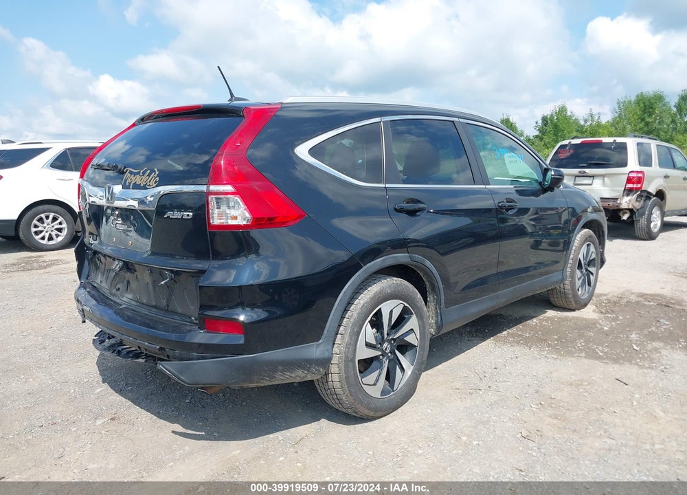 2016 HONDA CR-V TOURING VIN: 5J6RM4H93GL120223