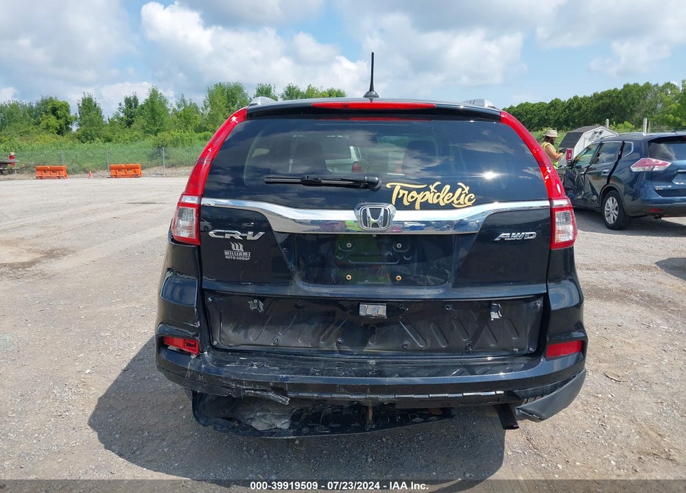 2016 HONDA CR-V TOURING VIN: 5J6RM4H93GL120223