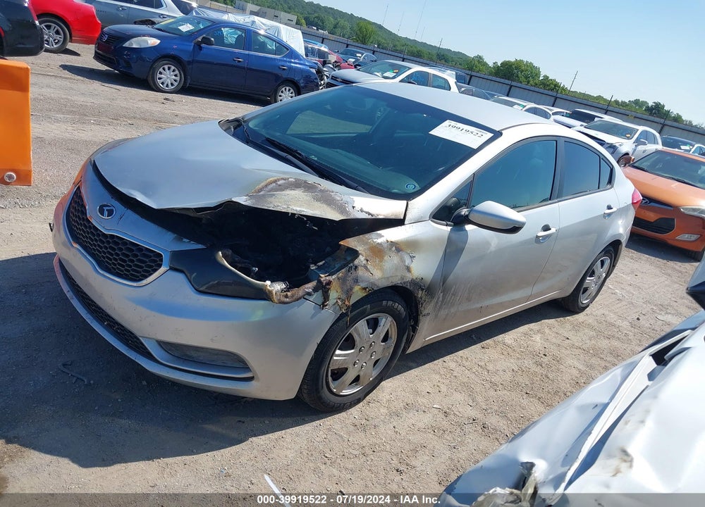 2015 KIA FORTE LX VIN: KNAFK4A63F5434856