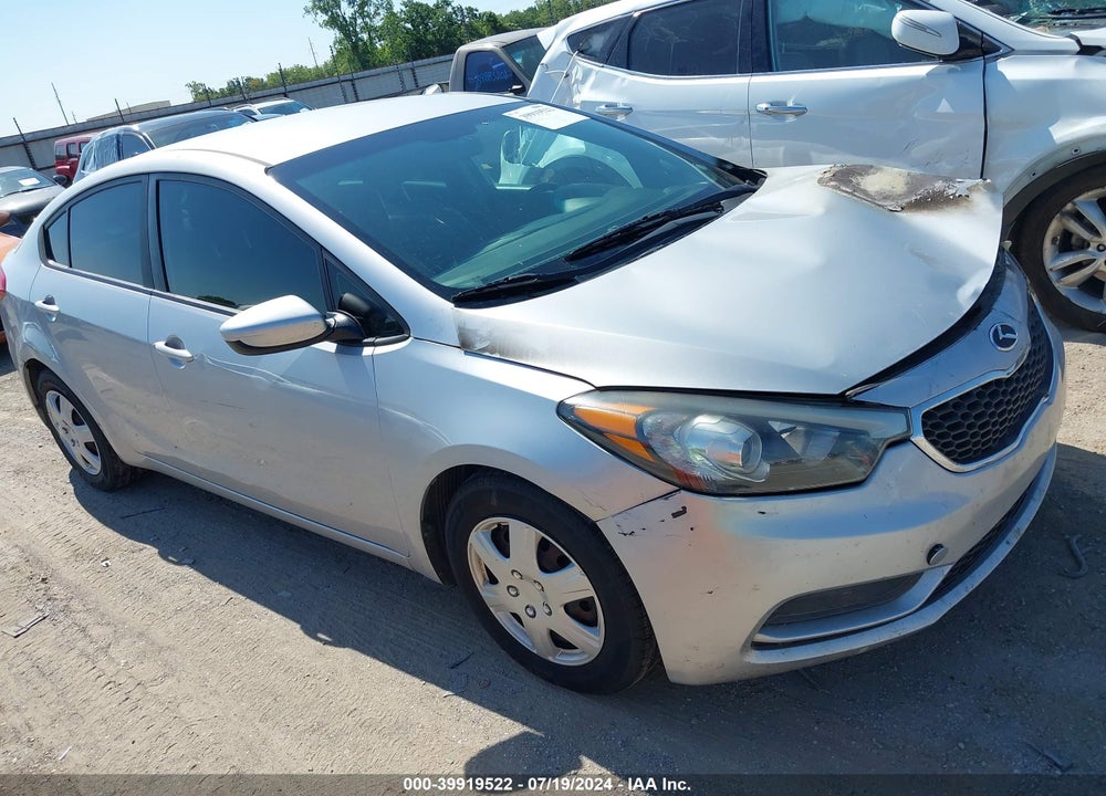 2015 KIA FORTE LX VIN: KNAFK4A63F5434856
