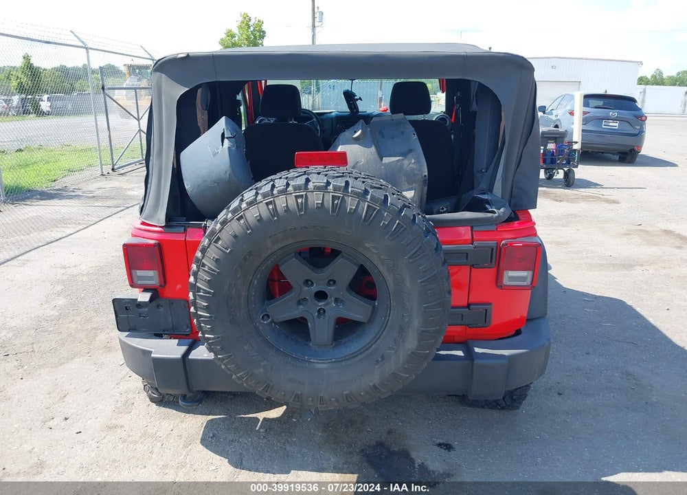 2016 JEEP WRANGLER SPORT VIN: 1C4AJWAG1GL200460