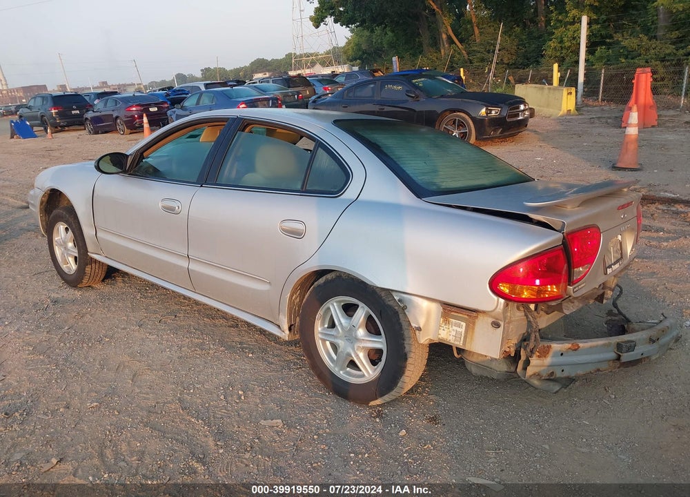 2004 OLDSMOBILE ALERO GL1 VIN: 1G3NL52F64C233087