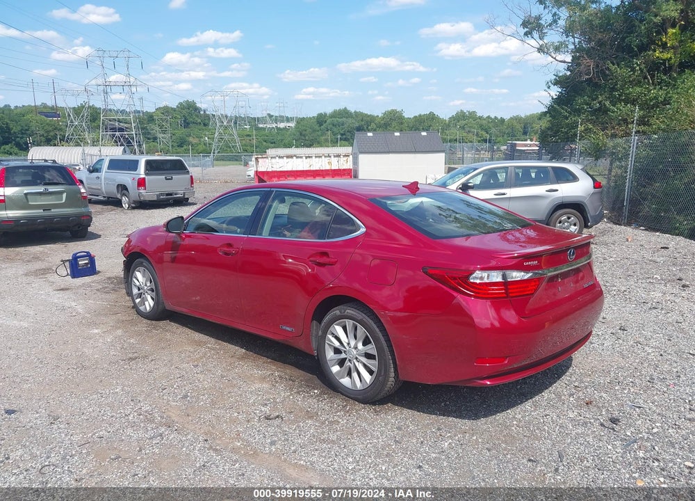 2014 LEXUS ES 300H VIN: JTHBW1GG6E2060312
