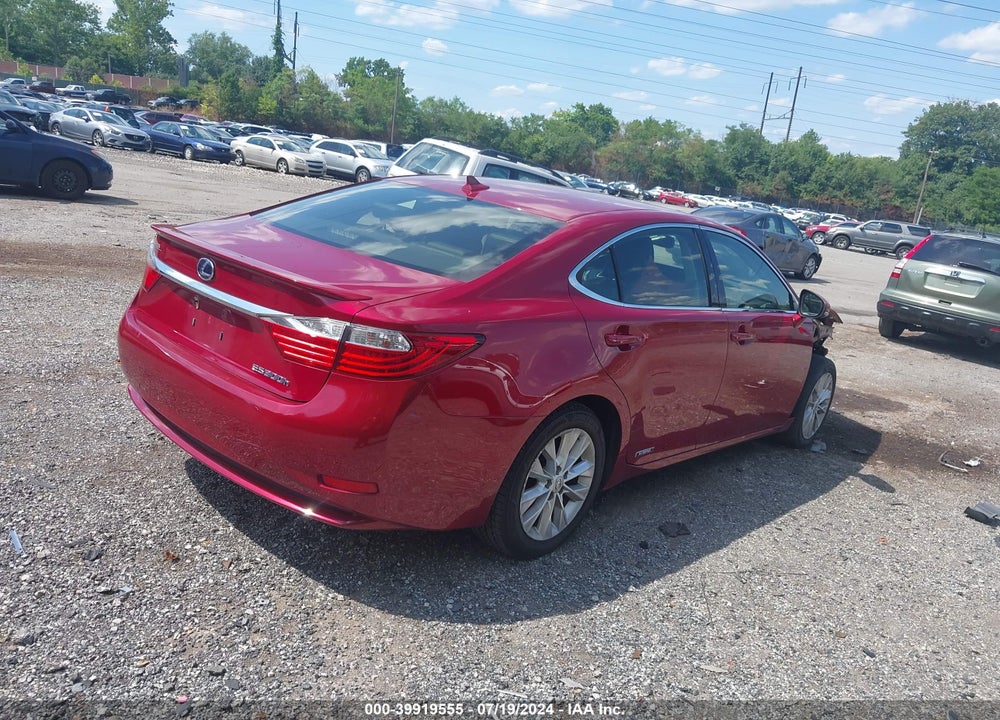 2014 LEXUS ES 300H VIN: JTHBW1GG6E2060312