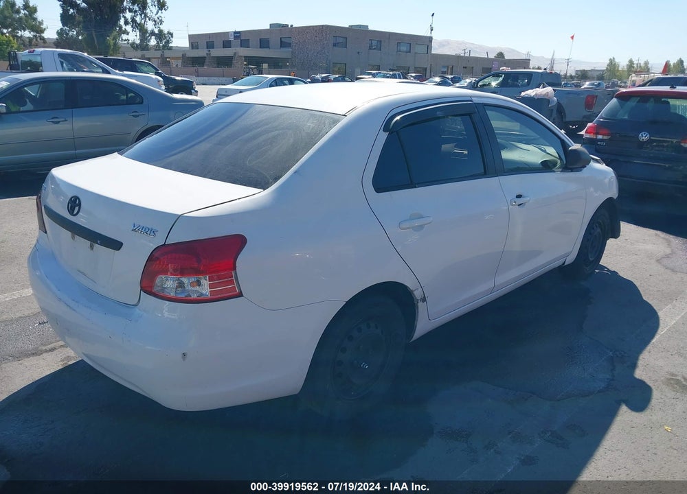 2007 TOYOTA YARIS VIN: JTDBT923071036948