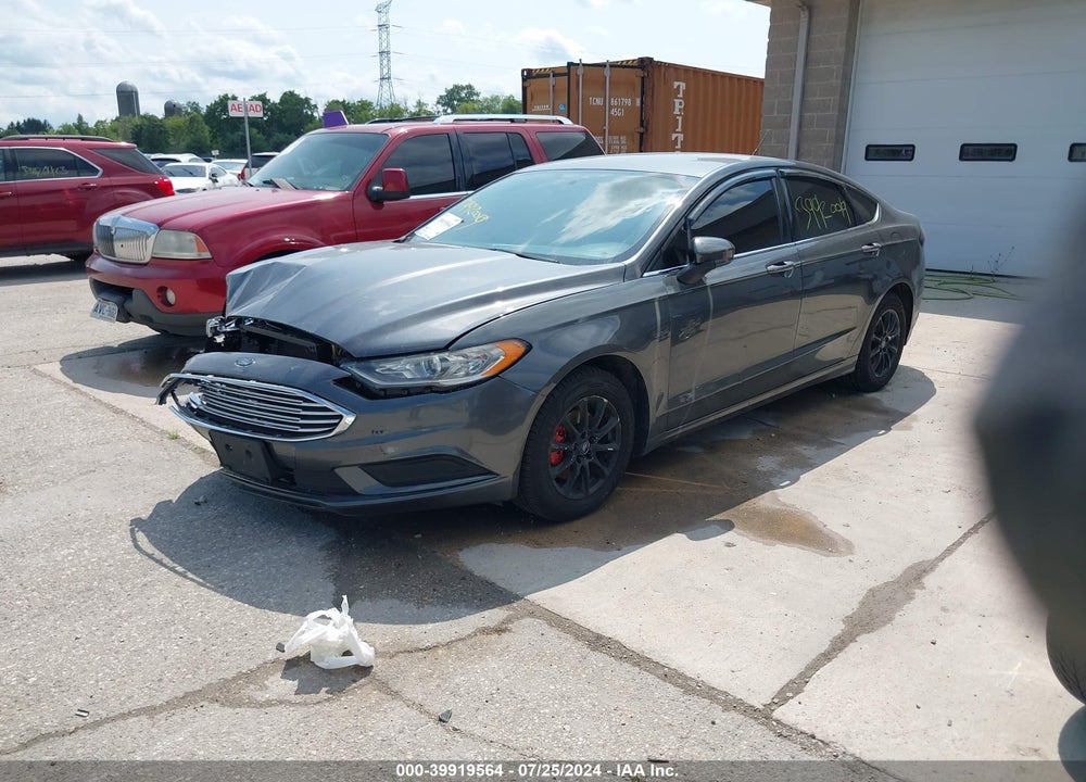 2017 FORD FUSION S VIN: 3FA6P0G72HR108534