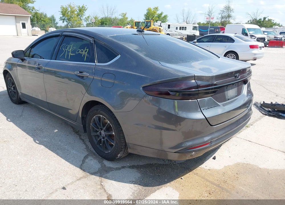 2017 FORD FUSION S VIN: 3FA6P0G72HR108534