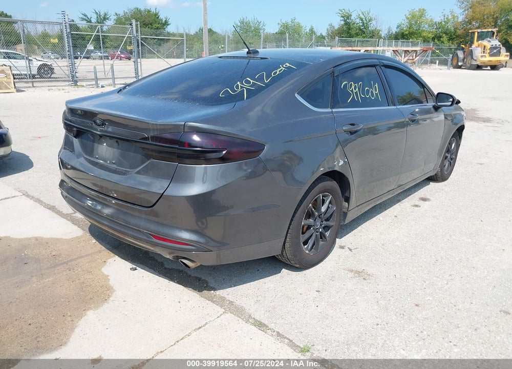 2017 FORD FUSION S VIN: 3FA6P0G72HR108534