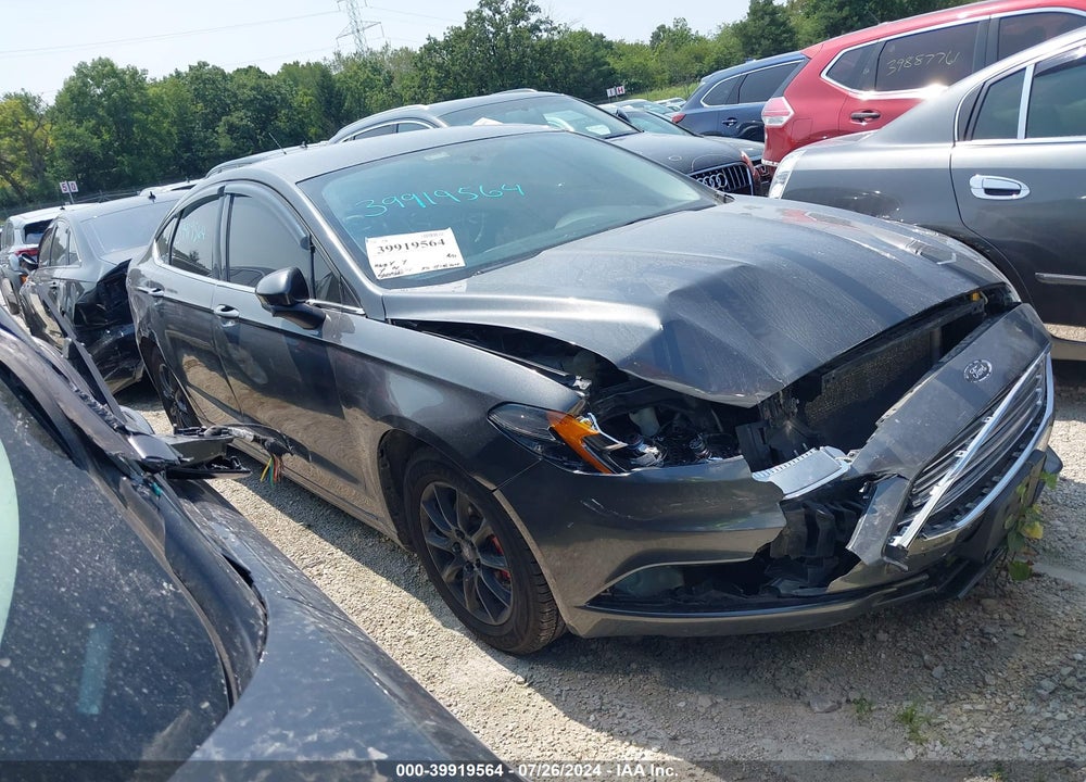 2017 FORD FUSION S VIN: 3FA6P0G72HR108534