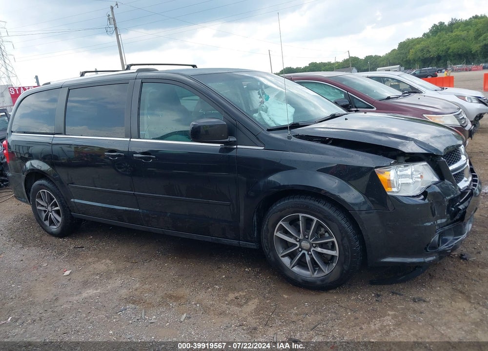 2017 DODGE GRAND CARAVAN SXT VIN: 2C4RDGCGXHR858512