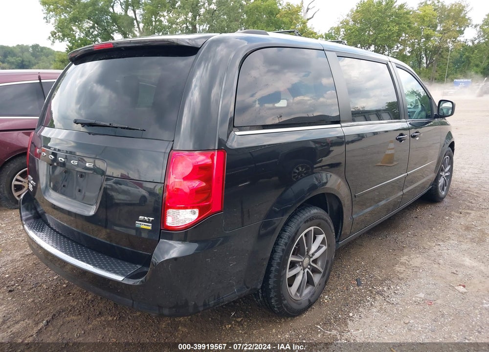 2017 DODGE GRAND CARAVAN SXT VIN: 2C4RDGCGXHR858512