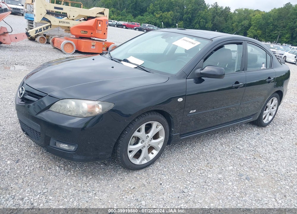 2008 MAZDA 3 S GRAND TOURING VIN: JM1BK323481155586