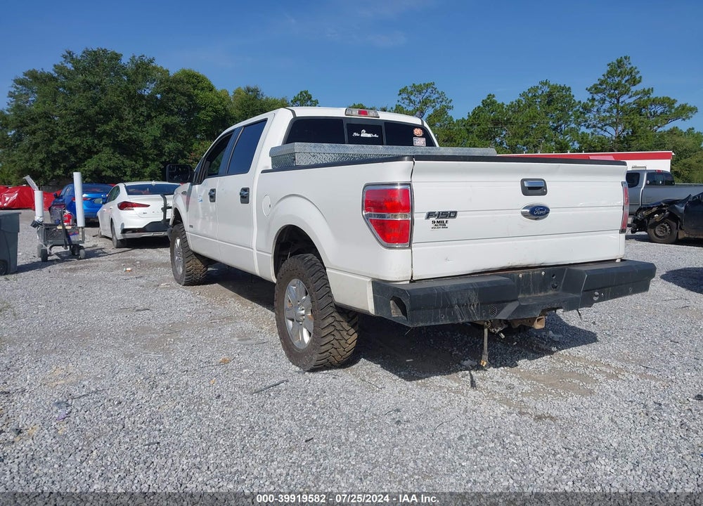 2013 FORD F-150 XLT VIN: 1FTFW1ET3DFD89737