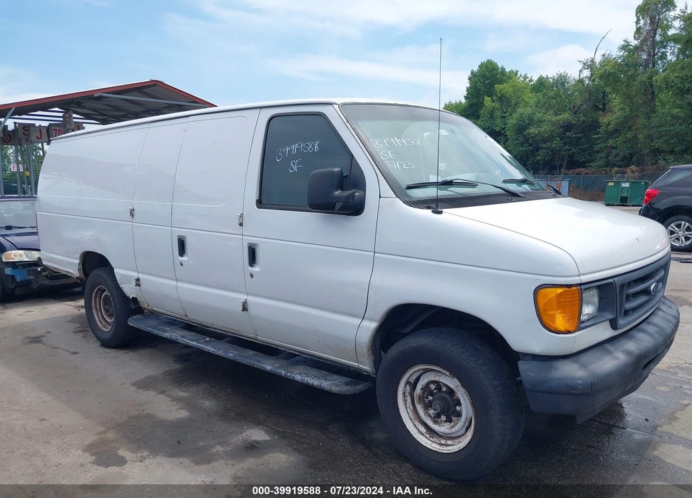 2007 FORD E-250 COMMERCIAL/RECREATIONAL VIN: 1FTNS24W67DA81454