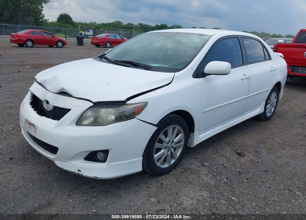 2010 TOYOTA COROLLA S VIN: 2T1BU4EEXAC293647