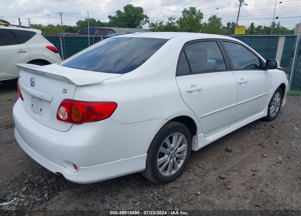 2010 TOYOTA COROLLA S VIN: 2T1BU4EEXAC293647