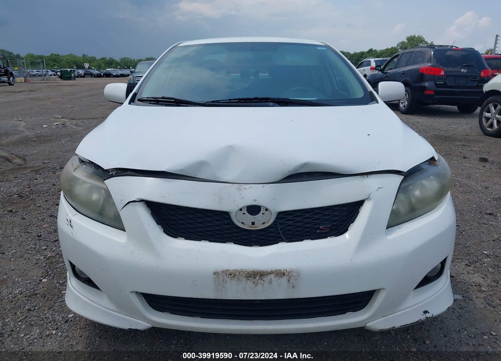 2010 TOYOTA COROLLA S VIN: 2T1BU4EEXAC293647
