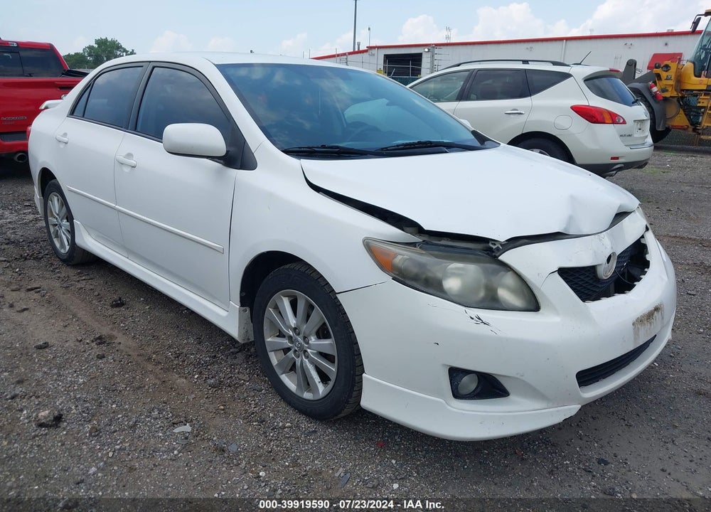 2010 TOYOTA COROLLA S VIN: 2T1BU4EEXAC293647