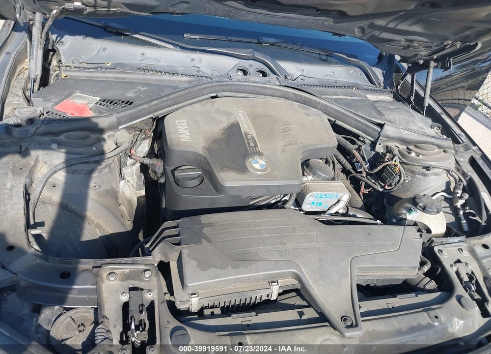 2012 BMW 328I VIN: WBA3A5C57CF342459