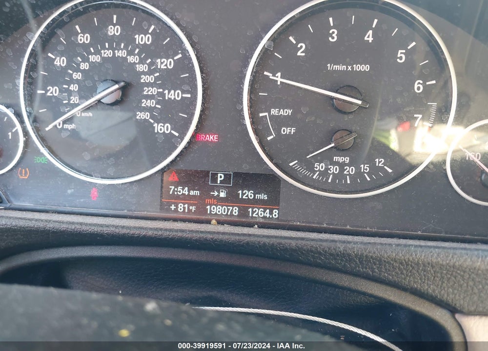 2012 BMW 328I VIN: WBA3A5C57CF342459